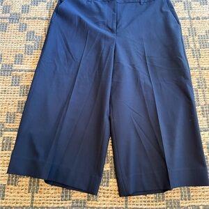 J. Crew Classic Navy Women's Culottes size 12P